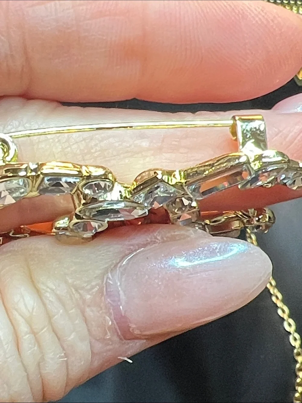 None polished gold
